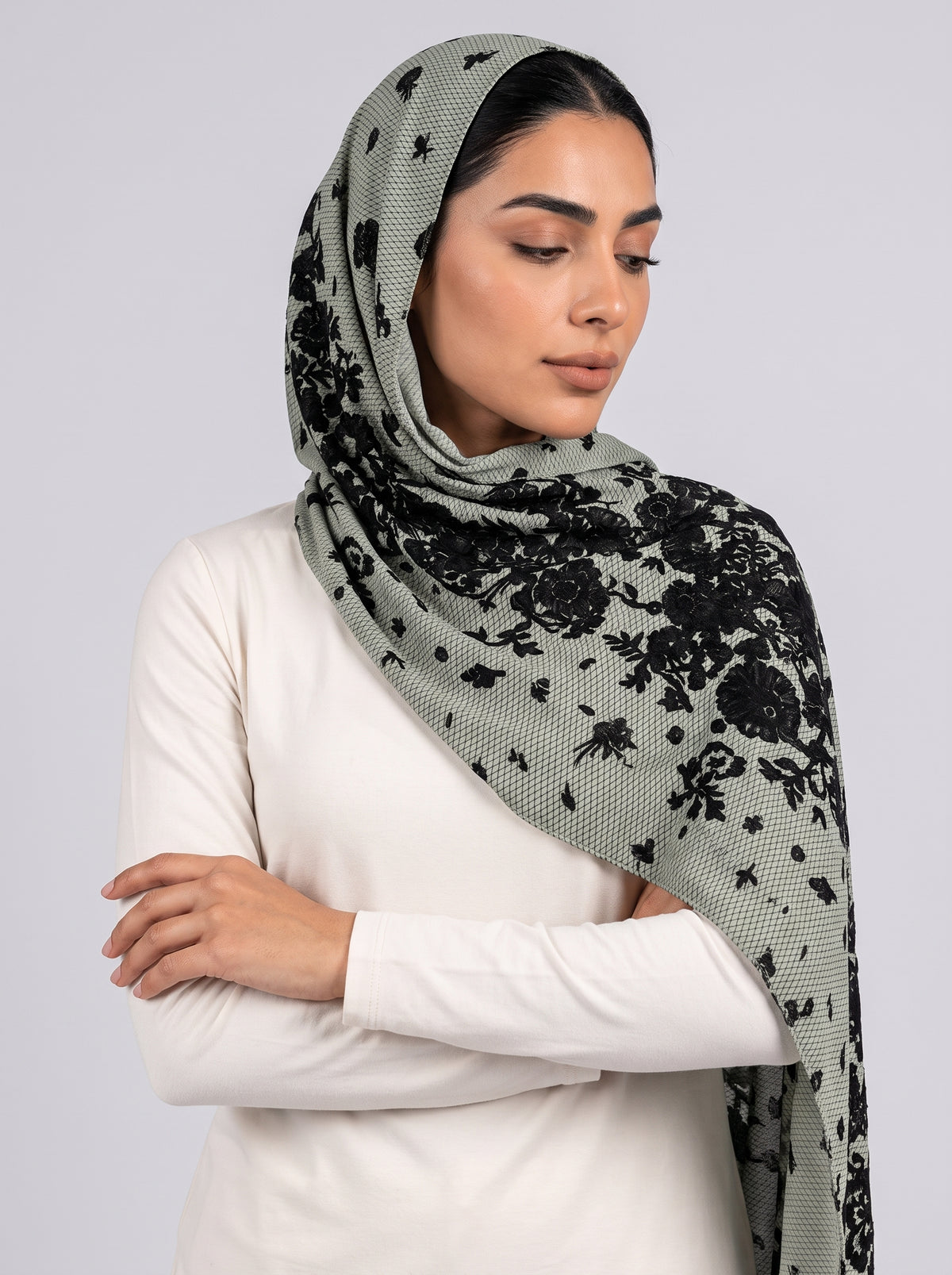 Sage Mist Modal Hijab
