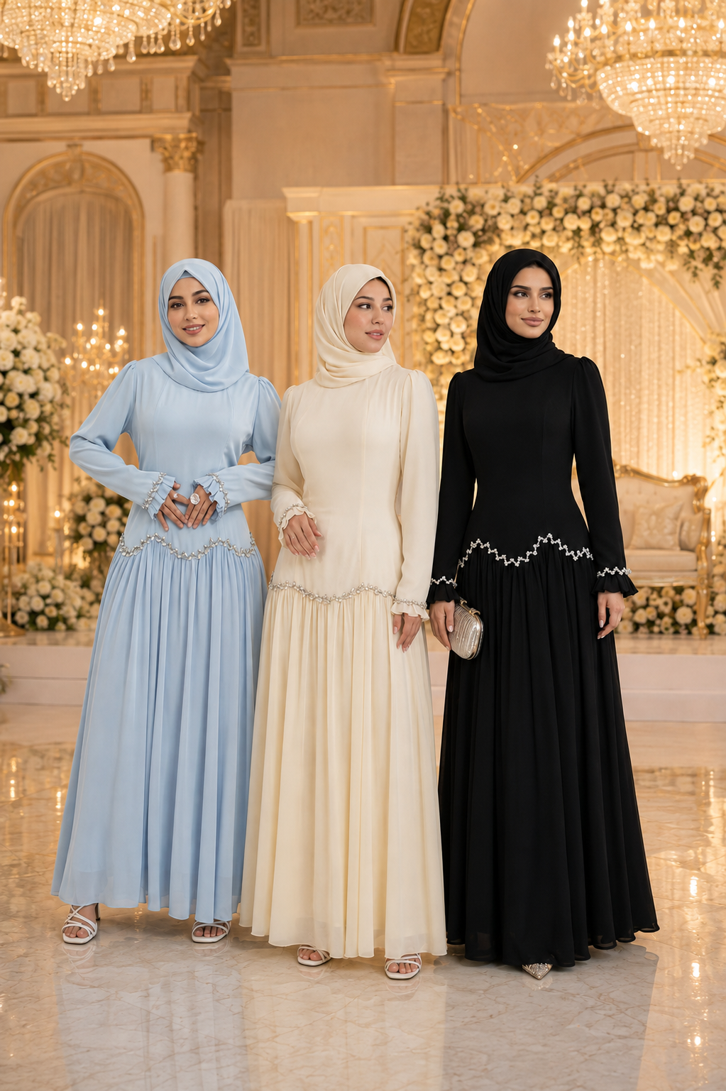 Selene Pearl Gown Collection