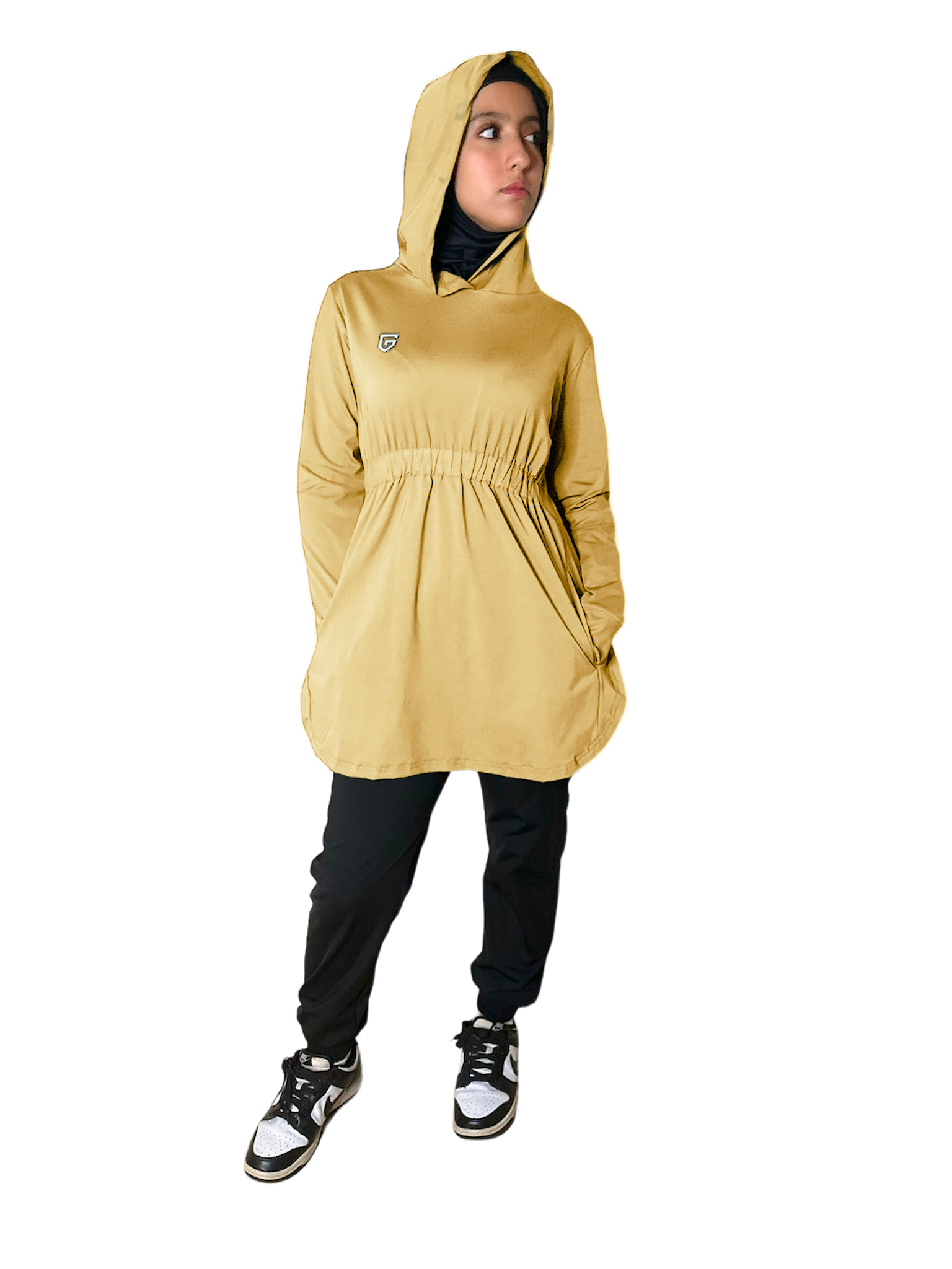 MIDE-FLOW (TOP ONLY)-KHAKI